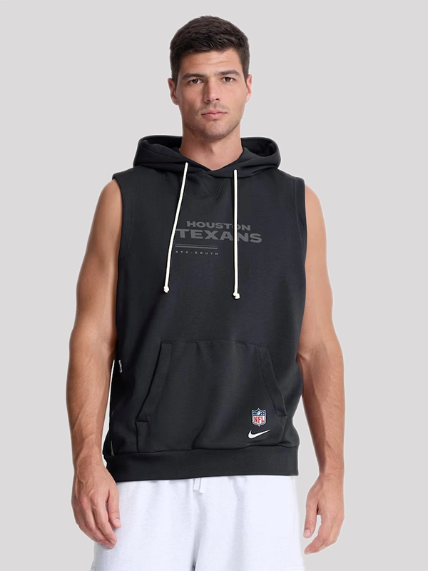 Houston Texans 2026 Sideline Sleeveless Hoodie