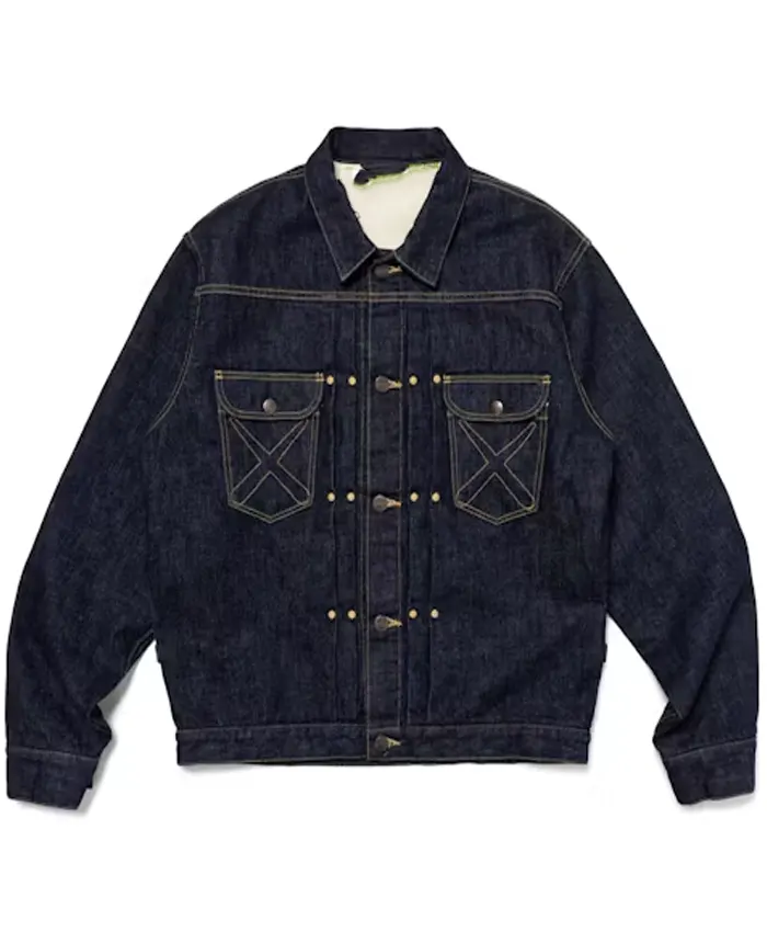 Human Made x KAWS Denim Work Jacket Indigo