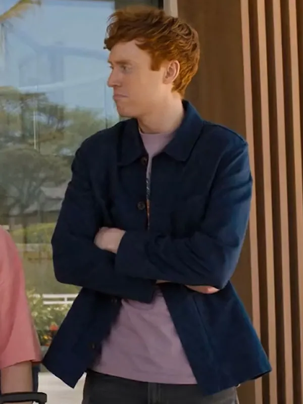 Hunter Blue Cotton Jacket