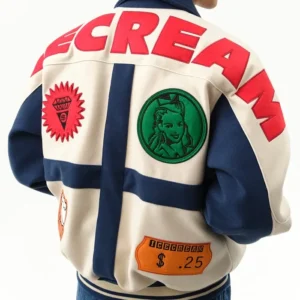 Icecream Checkout Varsity Jacket