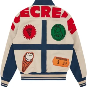 Icecream White Blue Jacket