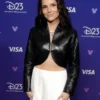 Inde Navarrette D23 Disney Event Black Cropped Jacket