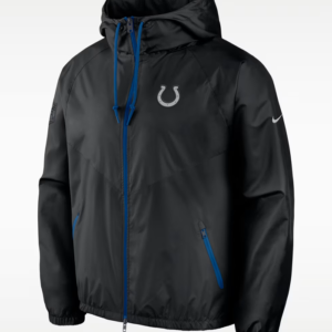 Indianapolis Colts NFL Nike Rivalries Hooded Windrunner Jacket