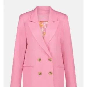 Ireland AM 2026 Muireann O’Connell Pink Blazer