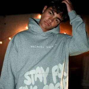 J19 Malachi Barton Bubble SFTC grey Hoodie