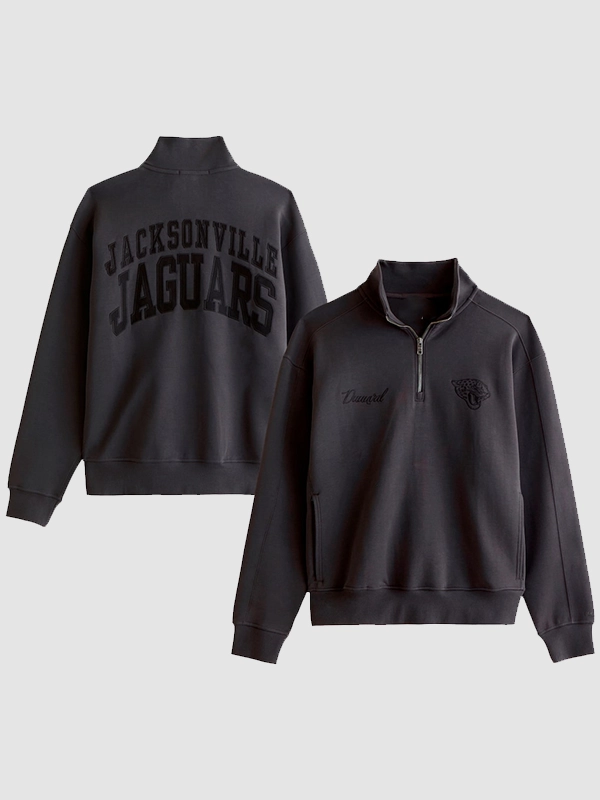 Jacksonville Jaguars Abercrombie & Fitch Half-Zip Sweatshirt