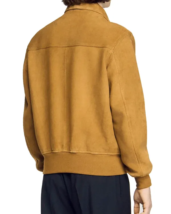 Jacob Elordi Suede Jackett