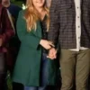 Jaicy-Elliot-My-Southern-Family-Christmas-Green-Coat