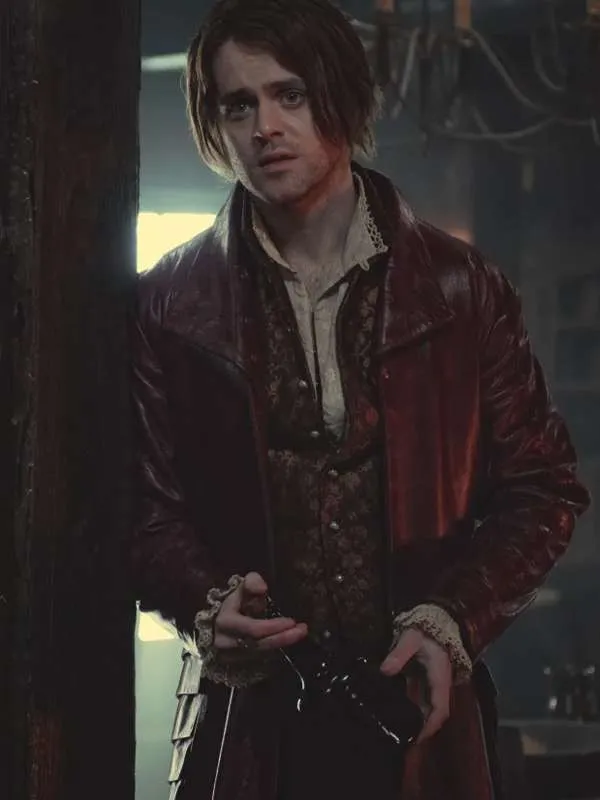Jaskier Maroon Coat