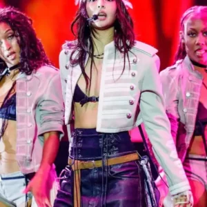 Jennie Lollapalooza Fest 2026 Military Jacket