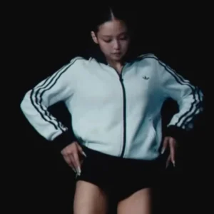Jennie White Track Jacket