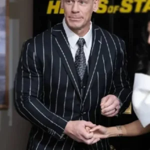 John Cena Striped Blazer