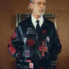 Jordan The One Global Finals Championship Black Leather Jacket