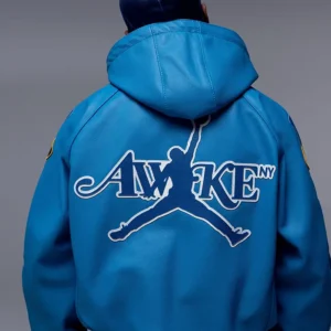 Jumpman23 x Awake NY AJ 6 Skeleton Leather Jacket