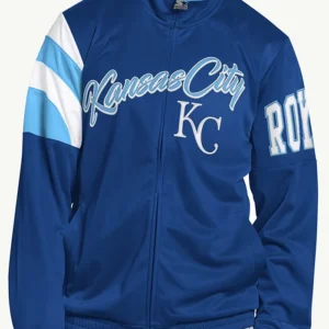 Kansas City Royals Heritage Blue Track Jacket