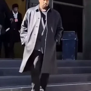 Kanye West Leather Coat