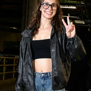 Kelsey Plum Phoenix Mercury Debut Black Jacket