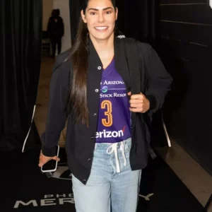 Kelsey Plum Star Guard 2026 Black Jacket