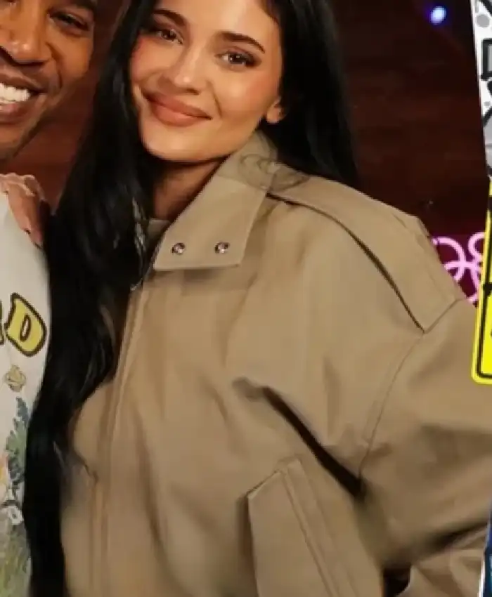 Kid Cudi Podcast Kylie Jenner Bomber Jacket