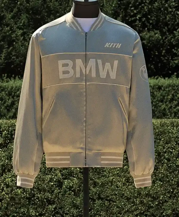 Kith BMW Silver Bomber Jacket