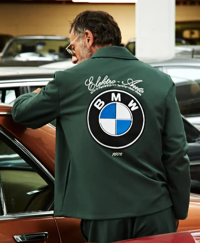 Kith For BMW Double Knit Coaches Jacket