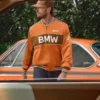 Kith for BMW 2026 Captain Orange Varsity Jacket