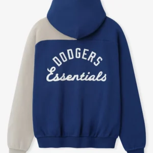 LA Dodgers Fear of God x MLB Half-Zip Raglan Hoodie