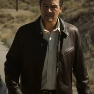 Lanterns S01 Kyle Chandler Brown Leather Bomber Jacket