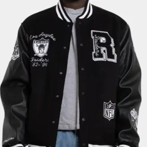 Las Vegas Raiders World Champs Varsity Jacket