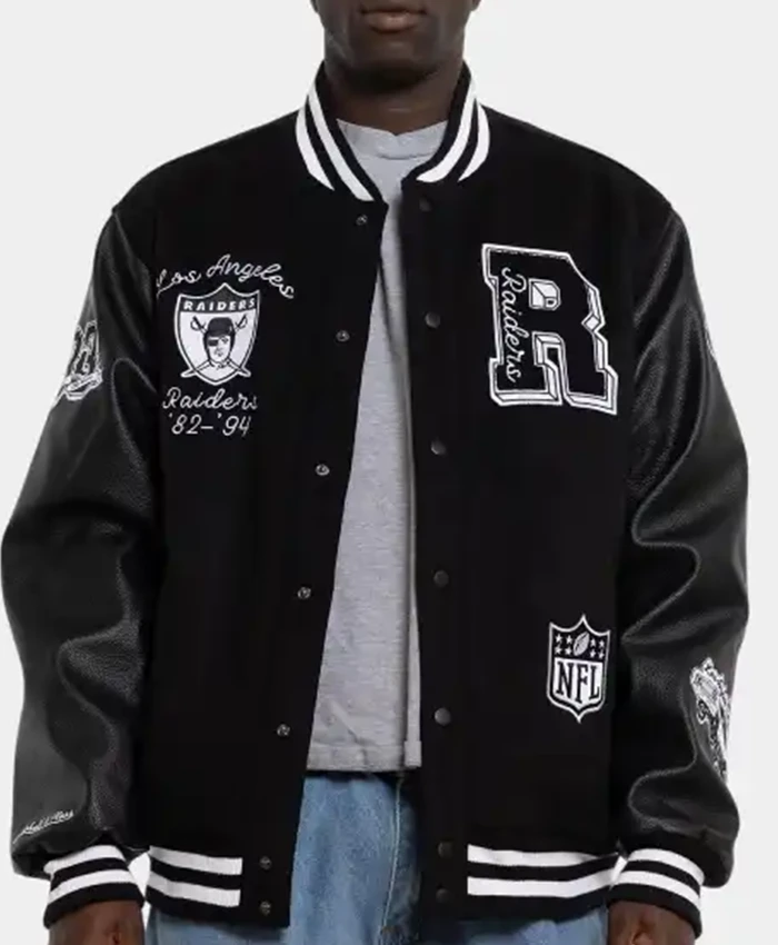 Las Vegas Raiders World Champs Varsity Jacket