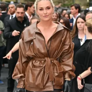 Lindsey Vonn Leather Jacket