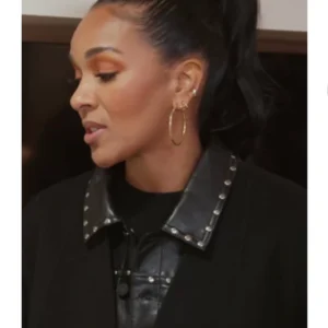 Lizzie Mathis Studded Leather Jacket