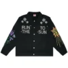 Lollapalooza Run To The Sun Black Workwear Jacket