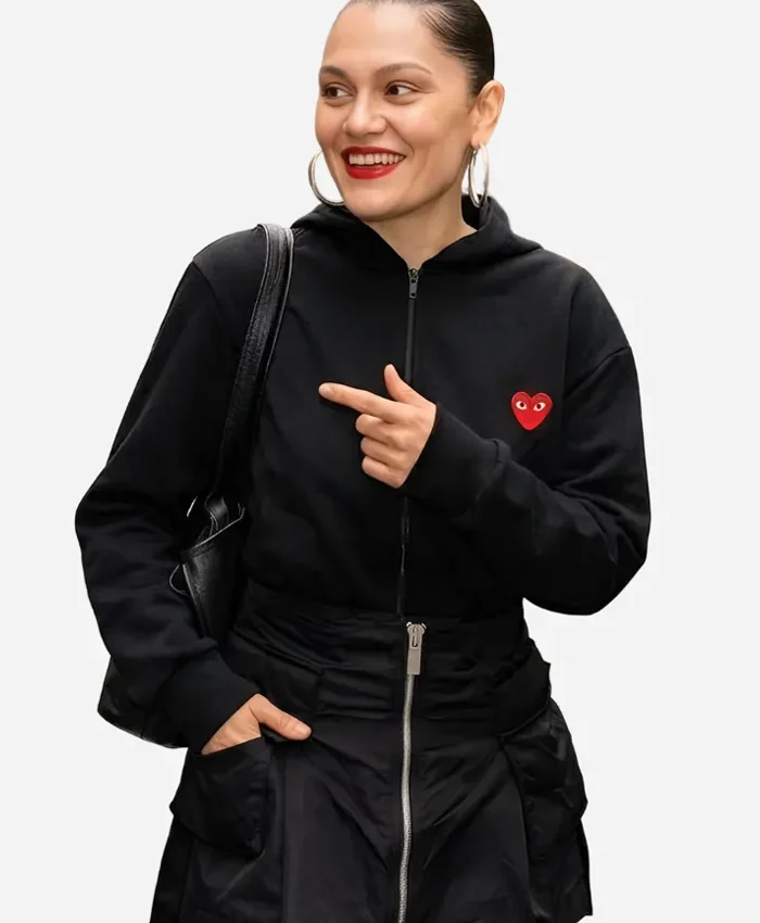 London Capital Breakfast Jessie J Heart Hoodie