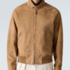Loro Piana Suede Bomber Jacket