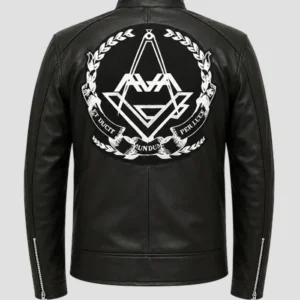 Love Black Leather Jacket