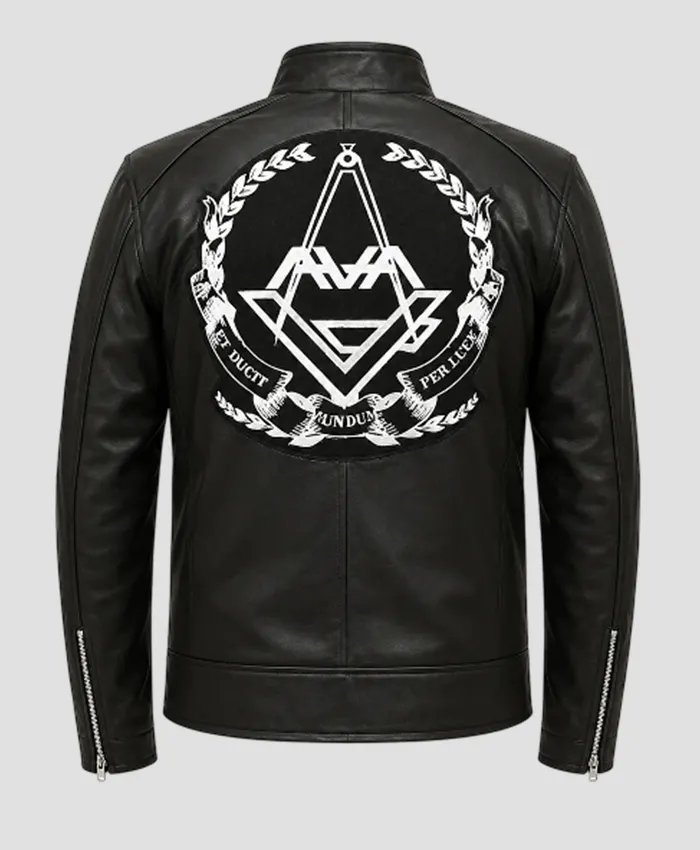 Love Black Leather Jacket