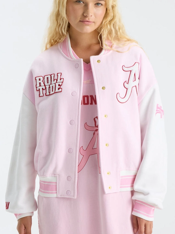 LoveShackFancy Varsity Jacket
