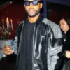 Lucien Laviscount Black Leather Jacket