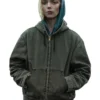 Lucky S01 Anya Taylor-Joy Green Hooded Jacket