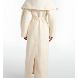 Lucky S01 Anya Taylor-Joy White Coat Buy Now