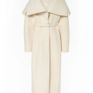Lucky S01 Anya Taylor-Joy White Coat For Sale