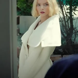 Lucky S01 Anya Taylor-Joy White Coat Shop Now