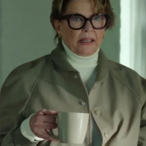 Lucky S01 Priscilla Beige Bomber Jacket