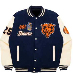 Lyrical Lemonade x Chicago Bears Letterman Varsity Jacket