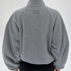 MR Winston Grey Polar Fleece Jacket
