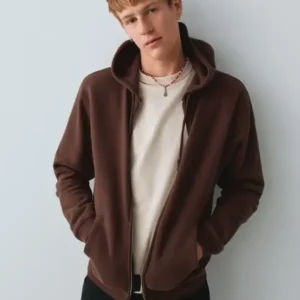 Malcolm Todd Gap brown Hoodie