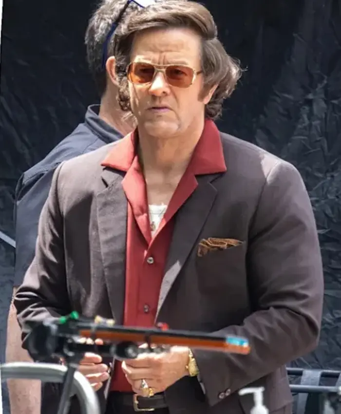 Mark Wahlberg By Any Means 2026 Brown Blazer