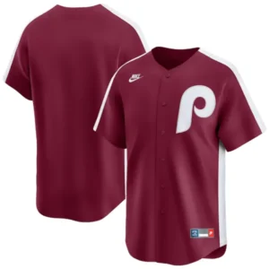 Maroon Phillies Jersey