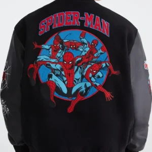 Marvel Aero Spider-Man Varsity Bomber Jacket
